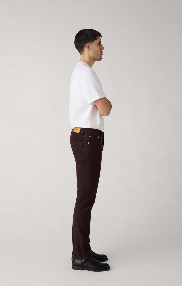 Slim Straight Twill - Chocolate