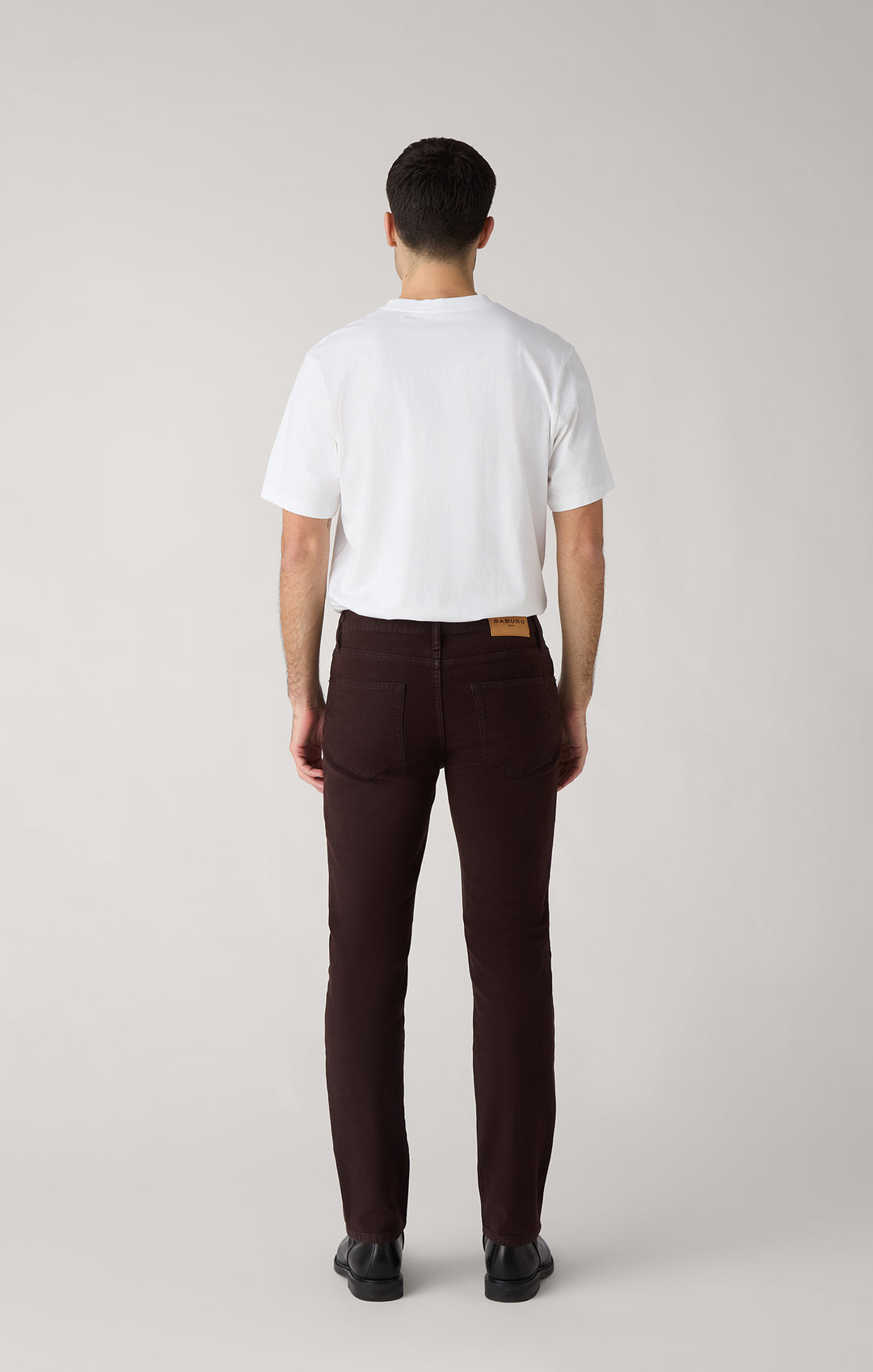 Slim Straight Twill - Chocolate