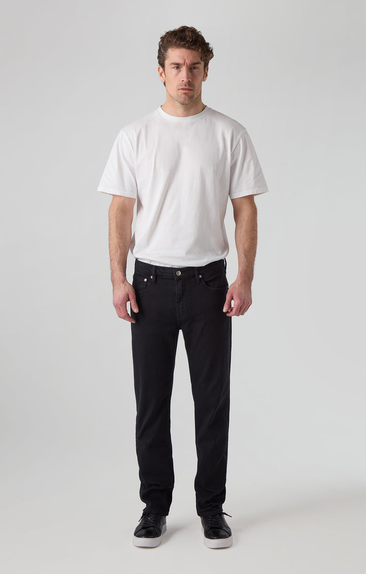 Slim Straight - Black (Twill)