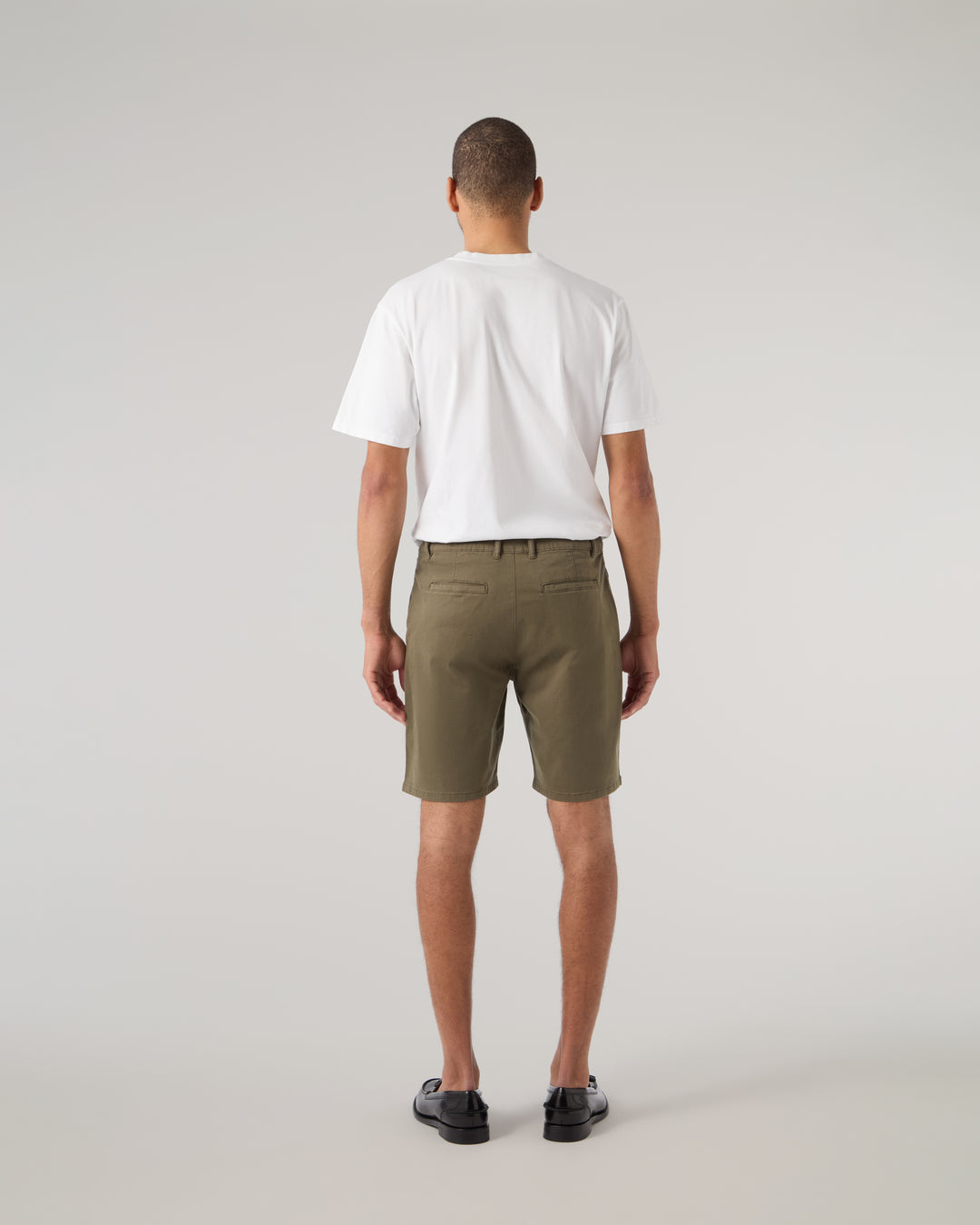 CHINO SHORTS - SURPLUS GREEN