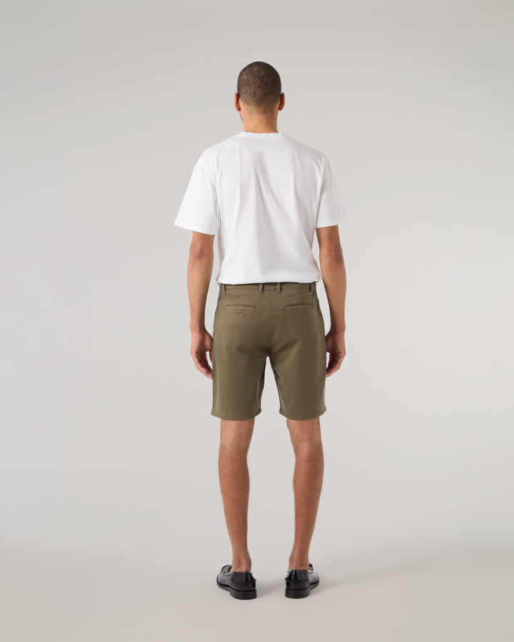 CHINO SHORTS - SURPLUS GREEN