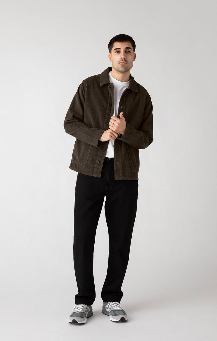 Modern Chore Jacket - Chocolate (Corduroy)