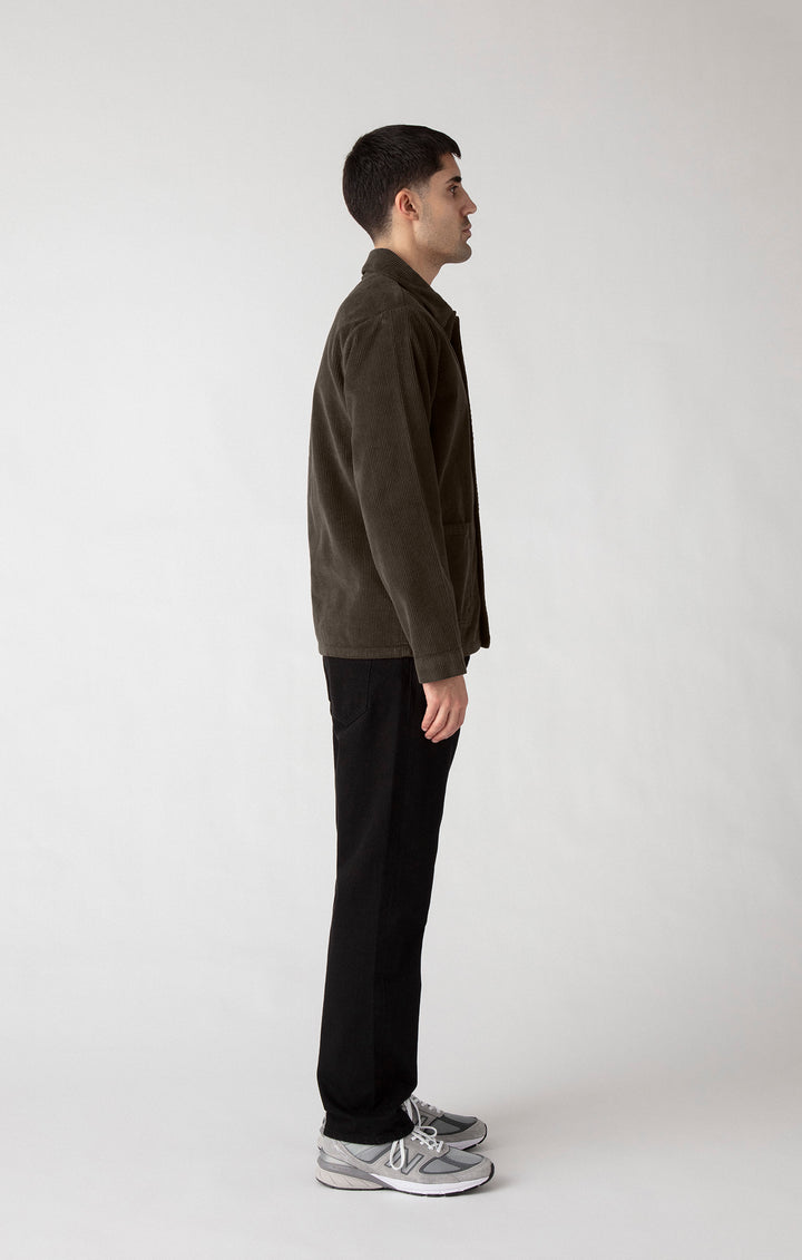 Modern Chore Jacket - Chocolate (Corduroy)