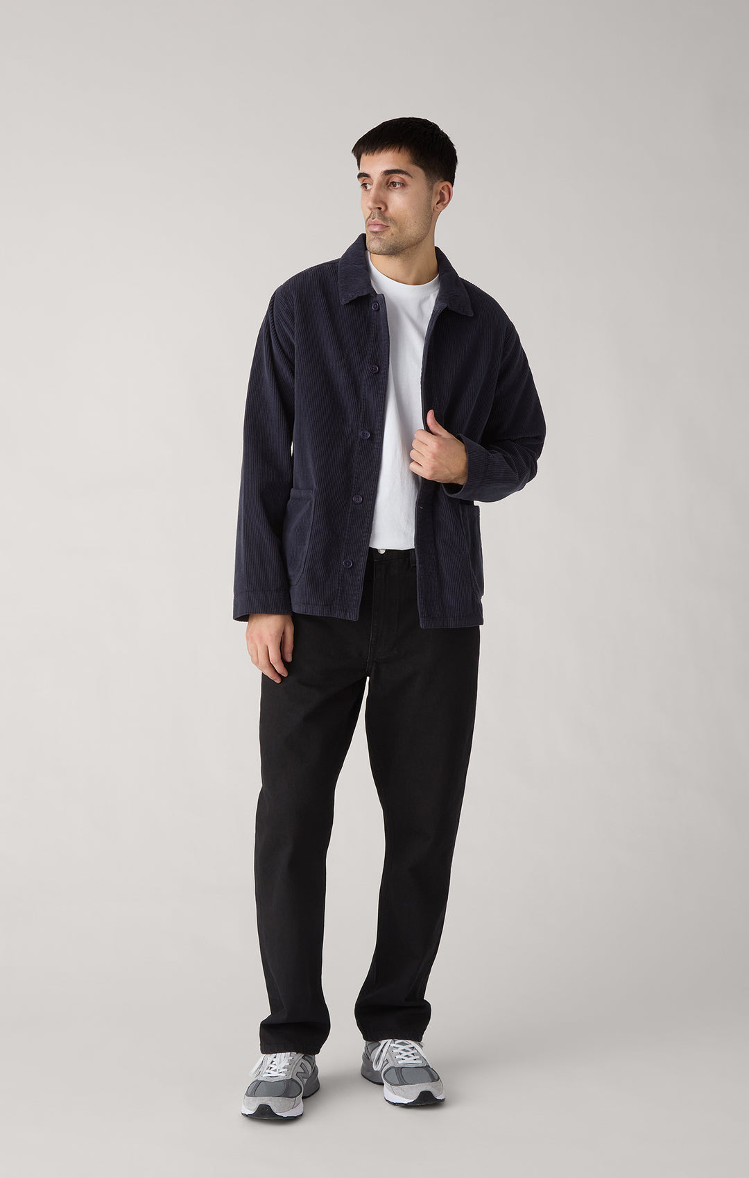 Modern Chore Jacket - Navy (Corduroy)